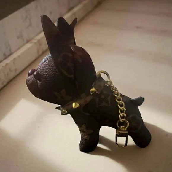 Bulldog Monogram Keychain/Purse Charms - Picture 5 of 7